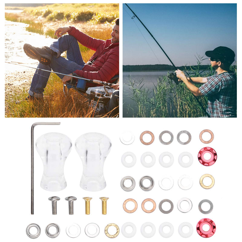 Fishing Reel Refit Handle Knob Low‑Profile Lure Reel Spinning Reel Fishing Accessory 27.5mm - BeesActive Australia