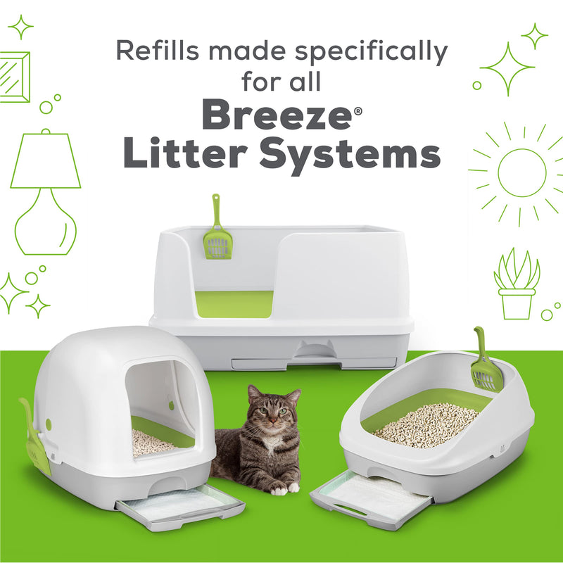Purina Tidy Cats Breeze Litter System Cat Pad Refills 8 ct. Pads Original Pads - BeesActive Australia