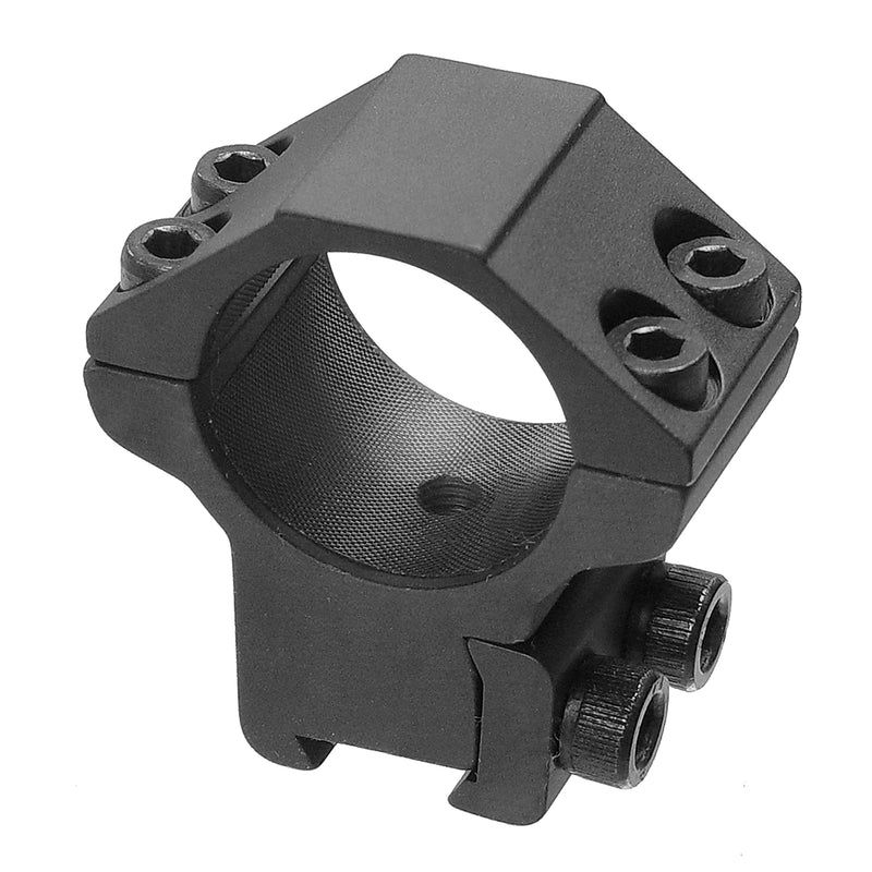 UTG 1"/2PCs Medium Profile Airgun Rings w/Stop Pin , Black - BeesActive Australia