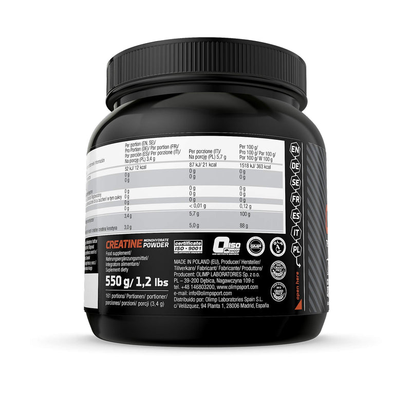 Olimp 550g Creatine Monohydrat Powder 550 g (Pack of 1) - BeesActive Australia