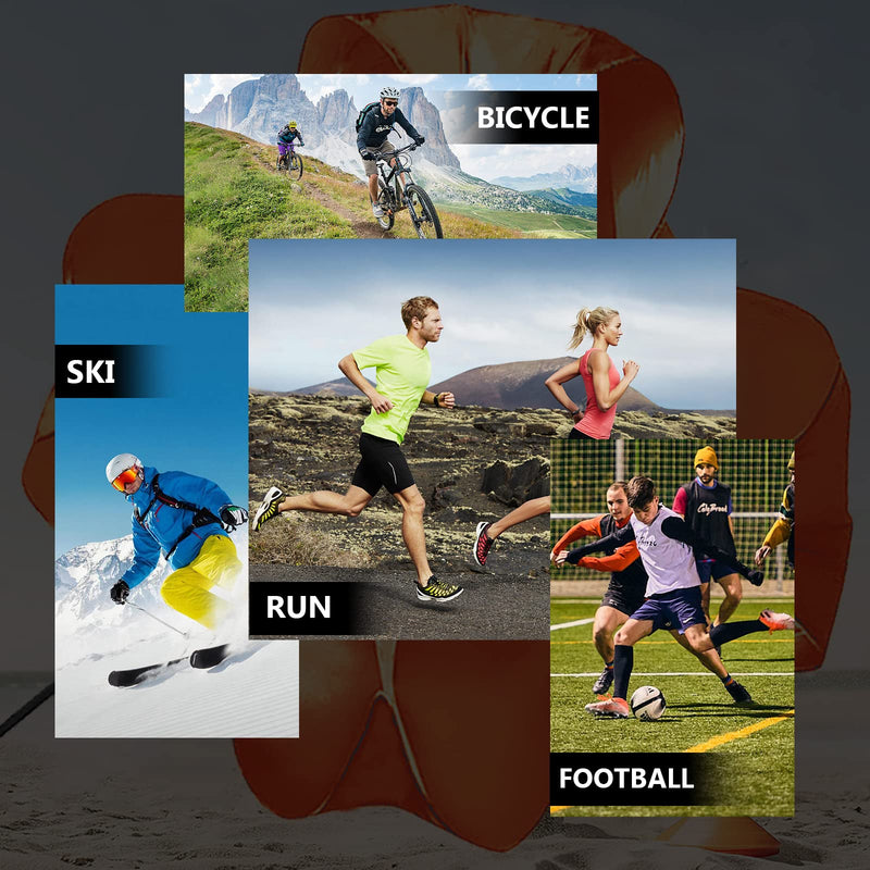 QING PU2021 Running Speed Training, 56 inch Speed Drills Resistance Parachute Running Sprint Chute Soccer Football Sport Speed Training(Orange) - BeesActive Australia