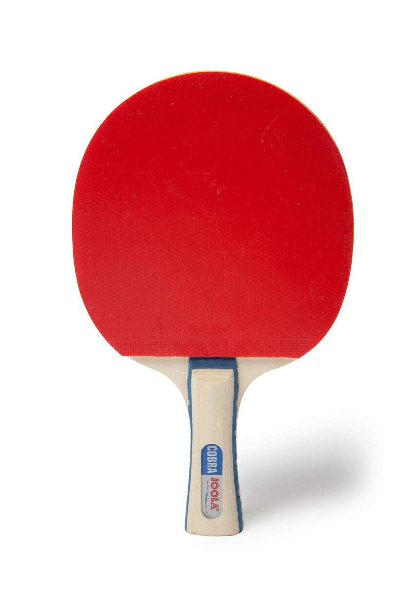 [AUSTRALIA] - JOOLA Cobra Recreational Ping Pong Paddle - ITTF Approved Table Tennis Rubber - JOOLA Technology Ensures Ideal Ball Control and Spin - Table Tennis Racket for All Skill Levels - Flared Handle Grip 