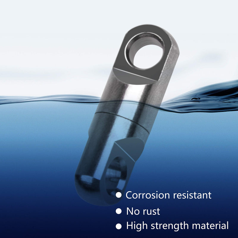 AGOOL Heavy Duty Swivel Saltwater Fishing Swivels Stainless Fishing Swivel Connectors Swivel for Heavy Duty Big Game Fishing Wind on Swivels for Saltwater Large-5pcs - BeesActive Australia