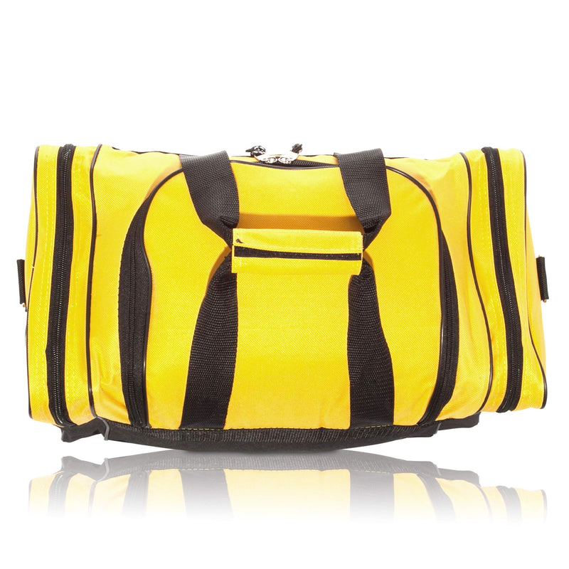 DALIX 17" Blank Duffle Bag Duffel Bag Travel Size Sports Durable Gym Bag Gold - BeesActive Australia