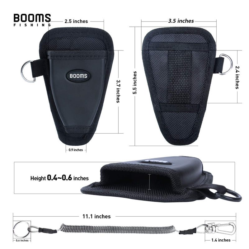 [AUSTRALIA] - Booms Fishing P01 Fishing Pliers Sheath Suitable Vary Fishing Pliers Comes with Coiled Lanyard Pliers Holster 