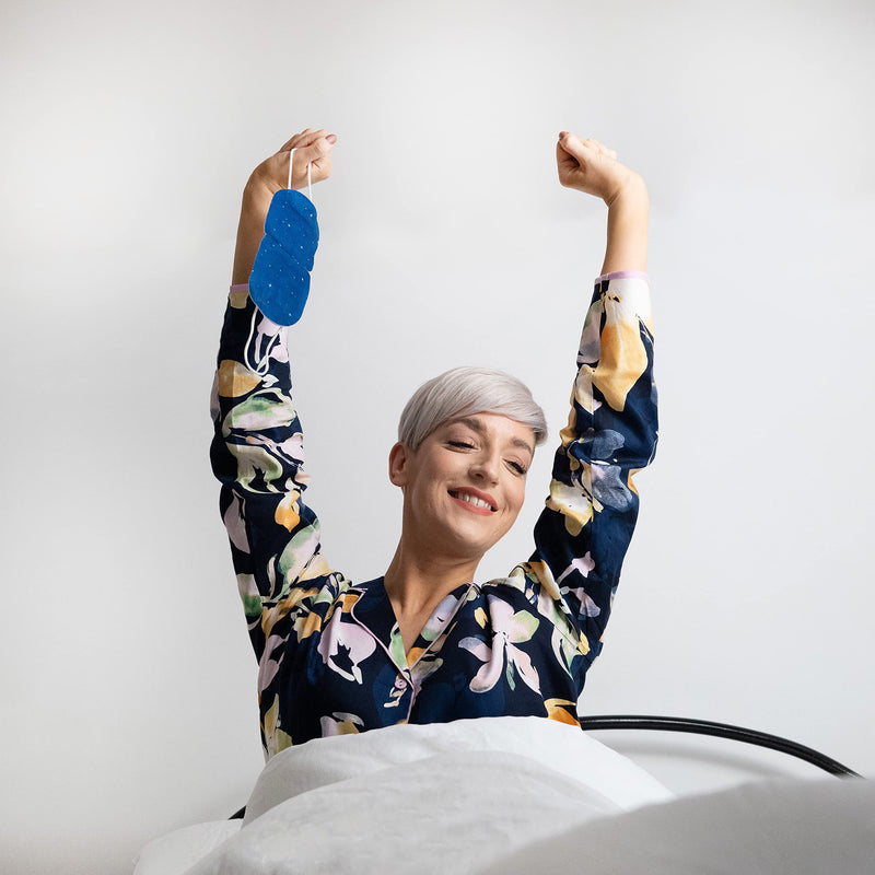 Feather & Down Self Heating Slumber (50ml Pillow Spray & 3 x Self Heating Eye Masks) - The Perfect Pairing to Relieve Tension & allow you to Drift into a Deep, Relaxing Slumber. Clear - BeesActive Australia
