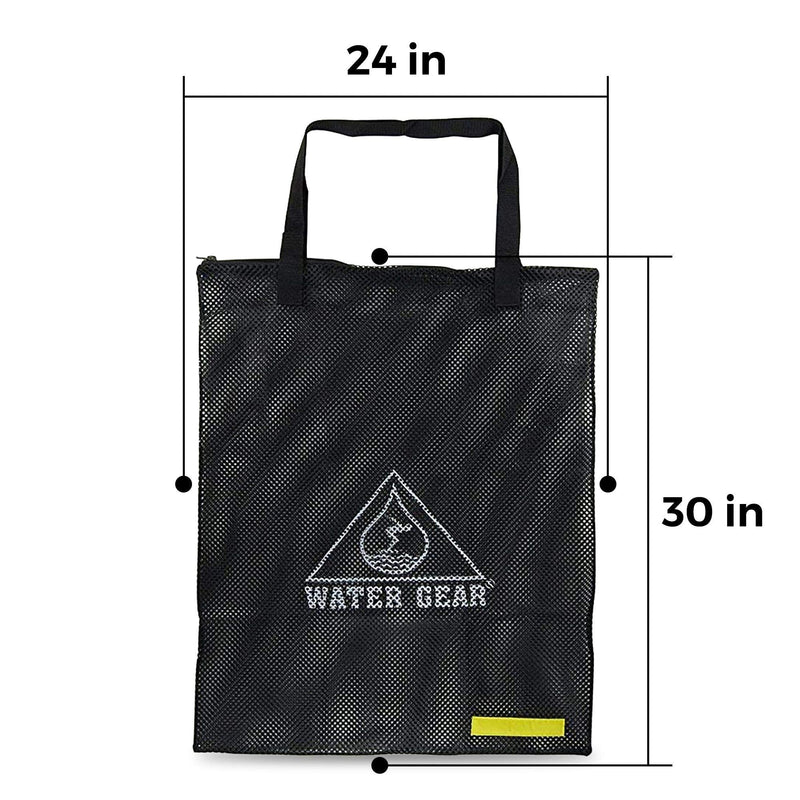Water Gear Large Mesh Bag - Durable Tote Storage Mesh Bag - with Zipper Great for Sports Equipment and Accessories - For Men and Women - BeesActive Australia
