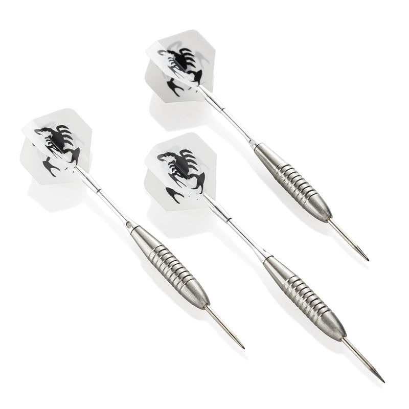 [AUSTRALIA] - Unicorn, Recreational Steel 600 Dart Set with Tips, Barrels, Shafts, Flights, and Flight Protectors 