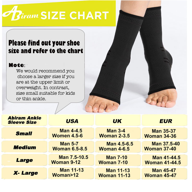 Jupiter Foot Sleeve (Pair) with Compression Wrap, Ankle Brace For Arch, Ankle Support, Football, Basketball, Volleyball, Running, For Sprained Foot, Tendonitis, Plantar Fasciitis… Black Large - BeesActive Australia