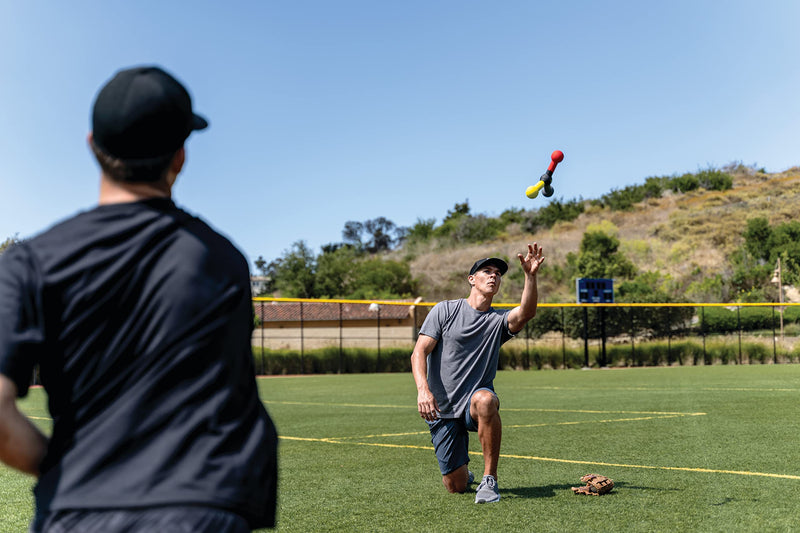 SKLZ Reactive Catch Trainer for Improving Hand-Eye Coordination & Speed Blue/ Yellow/ Red - BeesActive Australia