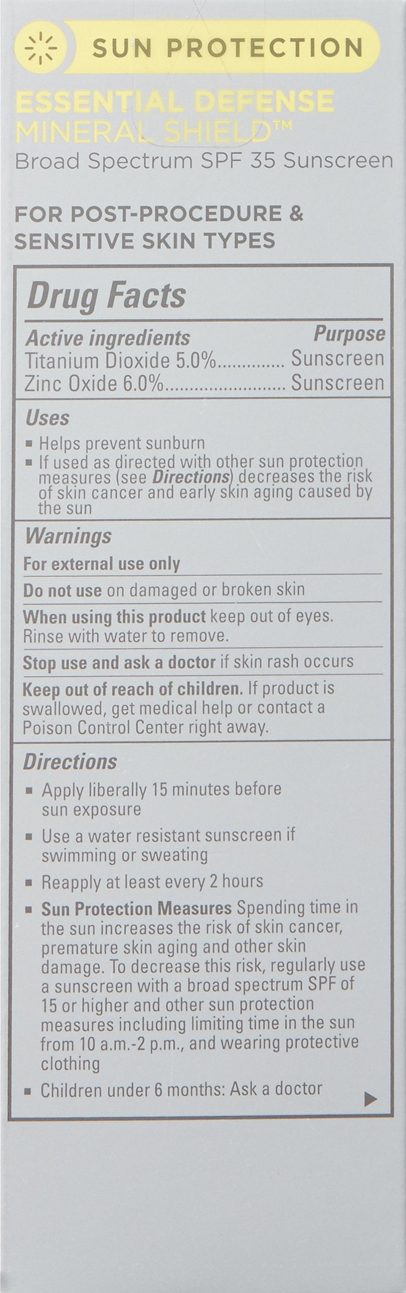 SkinMedica Essential Defense Mineral Shield SPF 35 Sunscreen, 1.85 Oz - BeesActive Australia