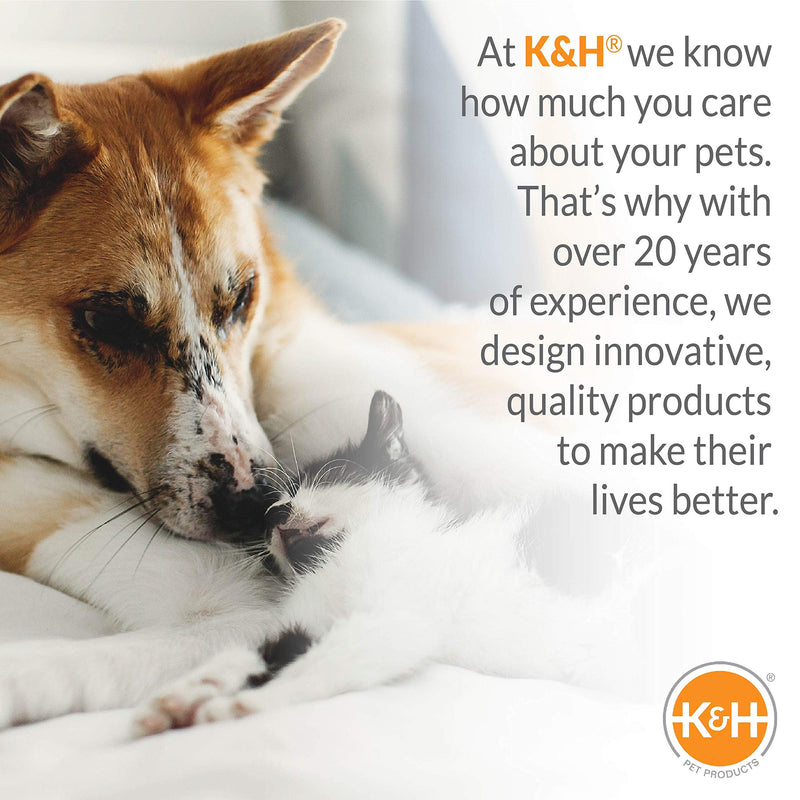 K&H Pet Products Mother’s Heartbeat Dog Anxiety Crate Pad for Dogs and Puppies (Fleece or Water-Resistant) Small breed beat 14 X 22 Inches - BeesActive Australia
