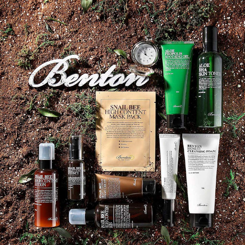 BENTON Snail Bee High Content Lotion 120ml (4.05 fl. oz.) - Contains Snail Secretion Filtrate & Bee Venom, Repair Damaged Skin, Reduces Acne Scars for Oily Skin, Firming Skin, Skin Smooth - BeesActive Australia