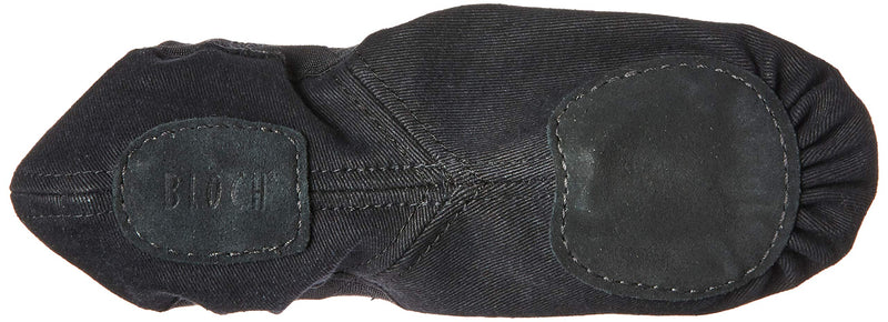 [AUSTRALIA] - Bloch Men's Dance Synchrony Split Sole Stretch Canvas Ballet Slipper/Shoe, Black, 11 D US 