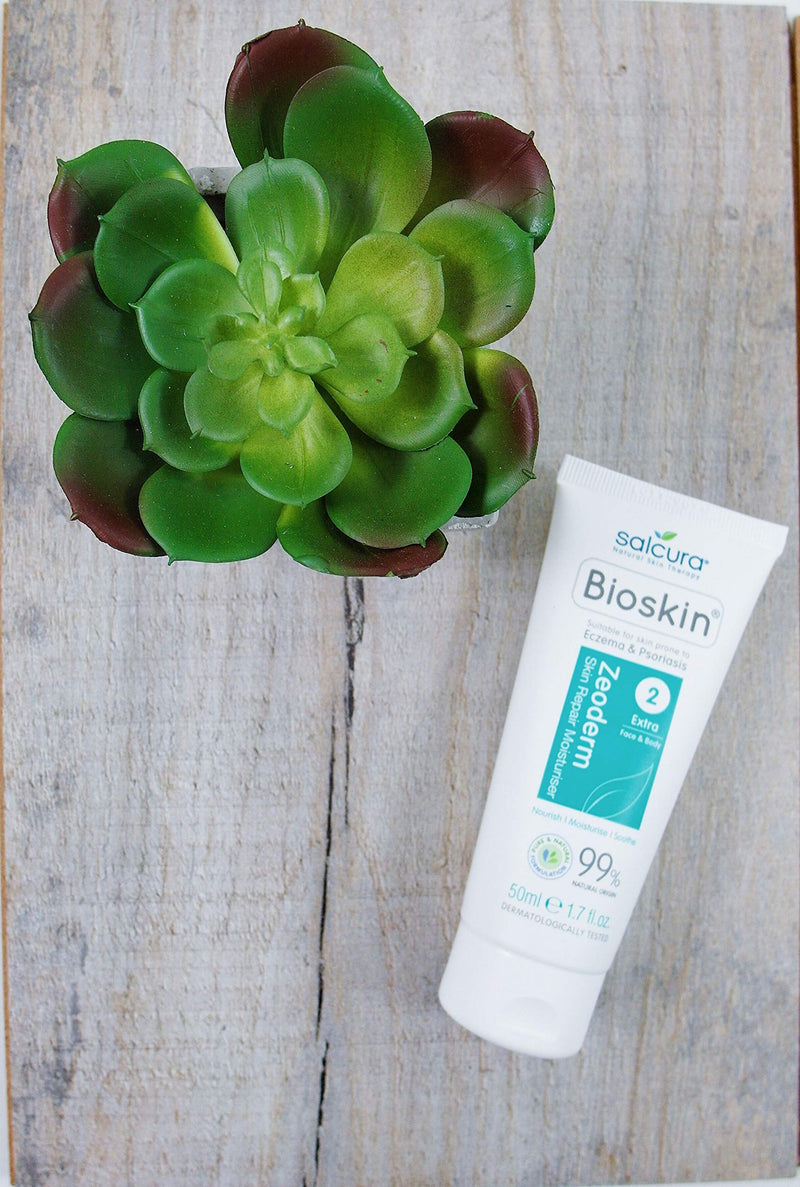 Salcura Natural Skin Therapy, Bioskin Zeoderm Skin Repair Moisturiser, Including Natural Ingredients Relieves Itchiness & Soothes Irritation, Ideal For Severely Dry & Dehydrated Skin 150ml - BeesActive Australia