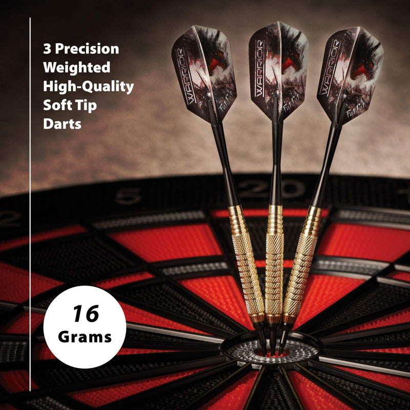 Fat Cat Warrior Soft Tip Darts, 16 Grams - BeesActive Australia