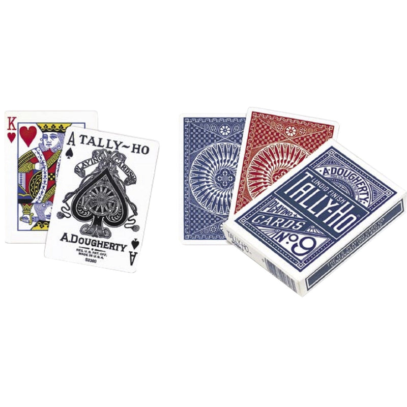 Tally Ho Circle Back Playing Cards- (Color May Vary) - BeesActive Australia