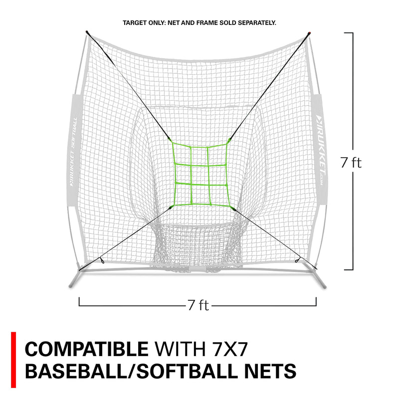 Rukket Baseball/Softball Adjustable Pitching Target | Practice Throwing (Adjustable Strike Zone Target) Frame and Net Sold Separately. - BeesActive Australia