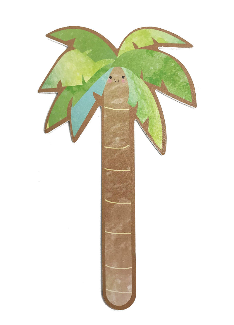 Cute Palm Tree Nail Files 4pcs/lot Double-Sided Nail File Emery Board Set 4 Pack Hawaii Souvenir - BeesActive Australia