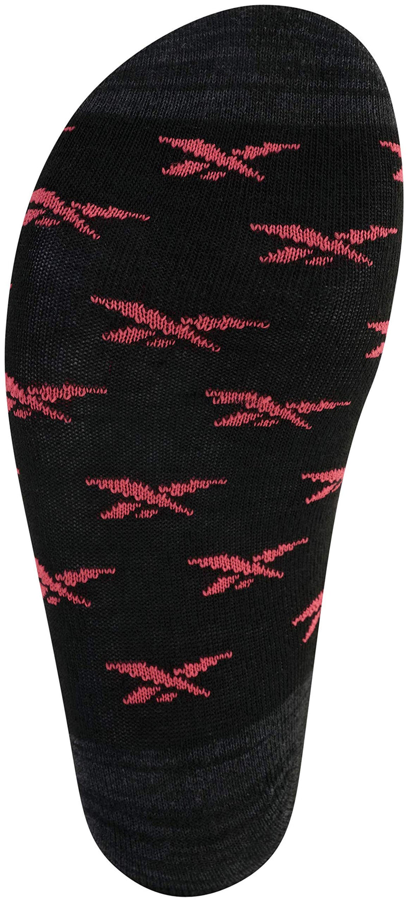 Reebok Women’s Athletic Socks – Performance Low Cut Socks (12 Pack) Black Pattern 4-10 - BeesActive Australia