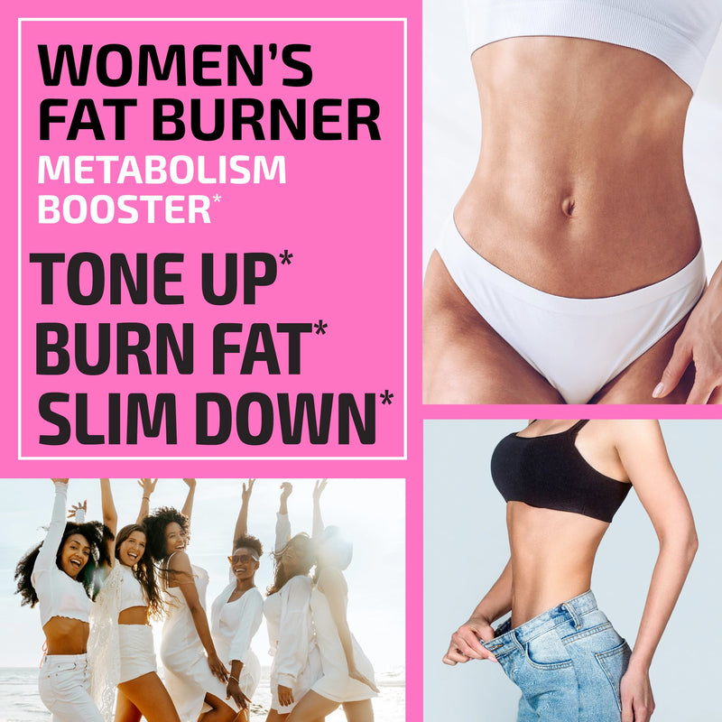 Fat Burner For Women | Weight Loss Support Supplement with Raspberry Ketones, Metabolism Booster & Appetite Suppressant | Diet Pills for Fast Energy with Keto goBHB Exogenous Ketones | 60 Capsules - BeesActive Australia