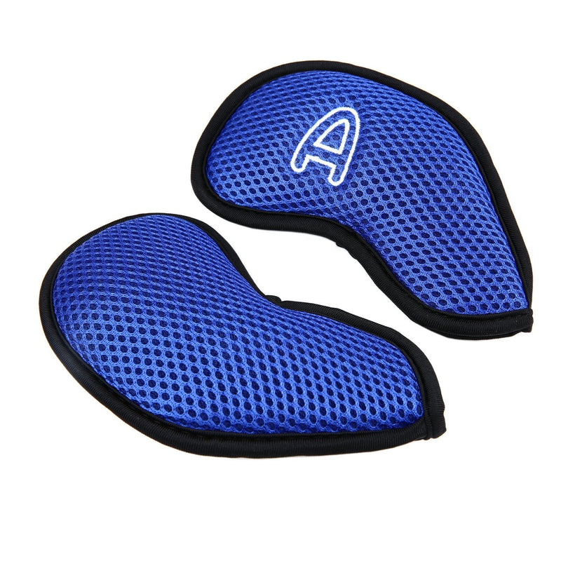 Sword &Shield sports 10Pcs/Pack New Meshy Golf Iron Covers Set Golf Club Head Cover Fit Most Irons. - BeesActive Australia