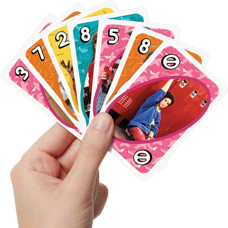 UNO Saved by The Bell Card Game with 112 Cards & Instructions, Great Gift for Kid, Adult or Family Game Night, Ages 7 Years & Older - BeesActive Australia