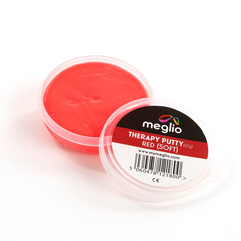 Meglio Therapy Hand Putty 57g, Clinical Grade putty for Hand Exercises, Helps Recovery and Rehabilitation, Strength Training and Stress Relief, Variable Resistances - Extra Light, Light, Medium & Firm - BeesActive Australia