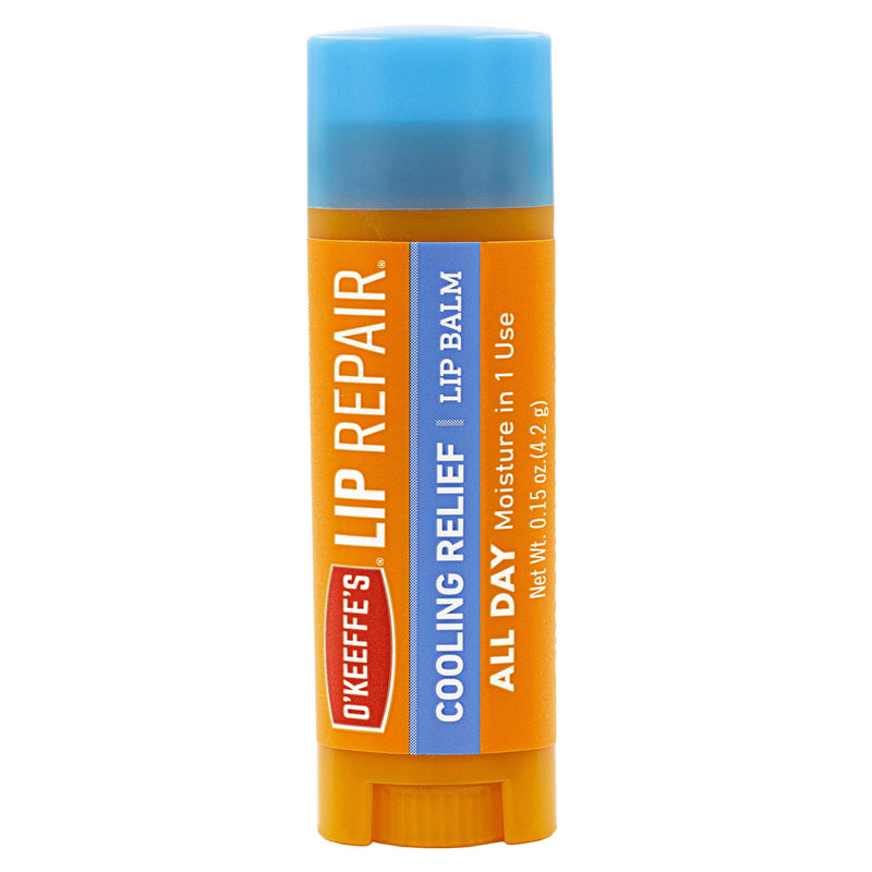 O'Keeffe's Lip Repair Lip Balm for Dry, Cracked Lips, Stick (Pack of 3: 1 Cooling + 1 Unscented + 1 SPF) - BeesActive Australia
