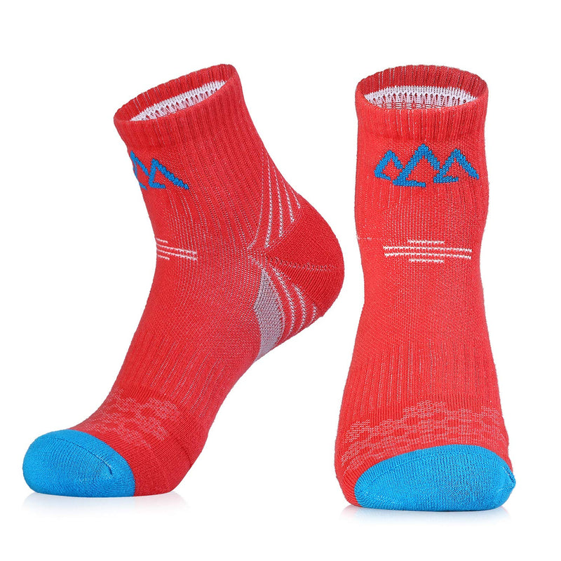 innotree 5 Pack Women's Cushioned Hiking Walking Running Socks, Crew Ankle Socks M (Womens 6-10 Us Size) - BeesActive Australia