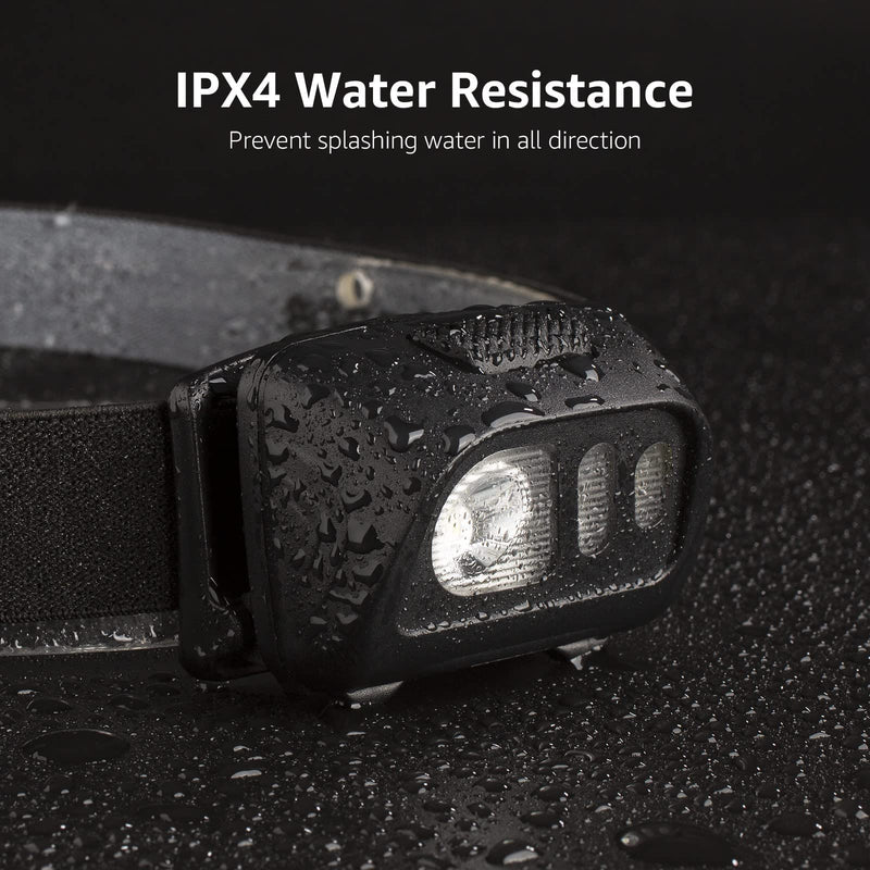 LED Headlamp Flashlights, Super Bright 1500Lux Head Lamp with 6 Lighting Modes, IPX4 Water Resistance, Perfect for Adults and Kids, Batteries Not Included - BeesActive Australia