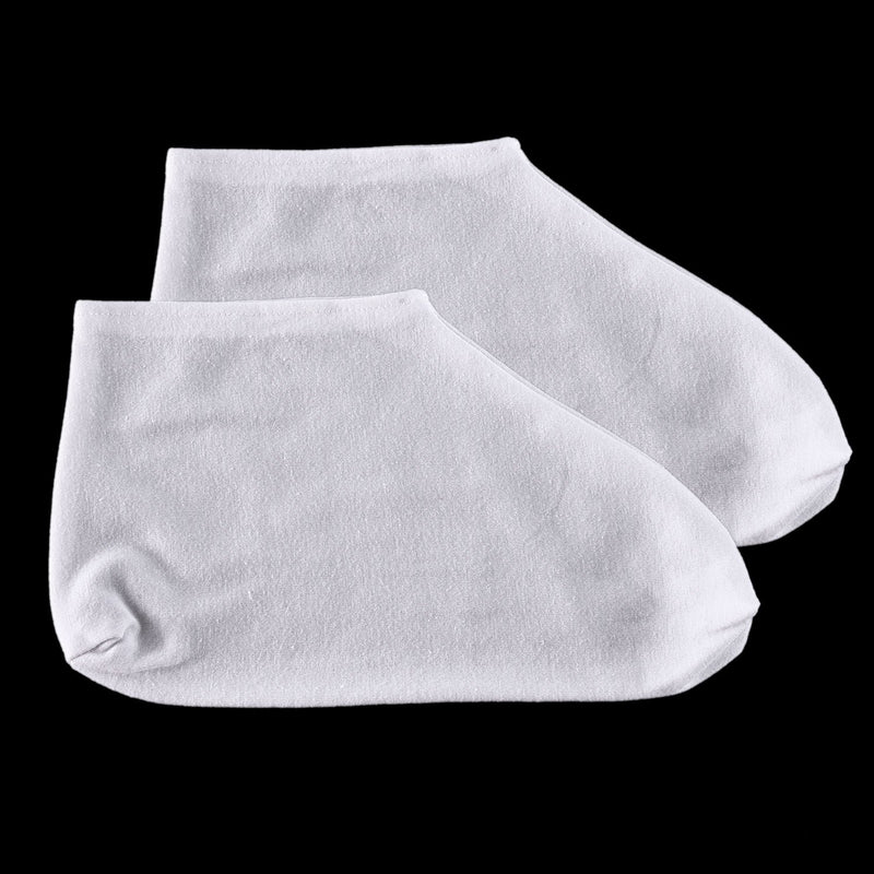 3 Pairs White Cotton Socks Lotion Moisturizing Socks Spa Overnight Absorbing for Dry Cracked Feet for Women Ladies - BeesActive Australia