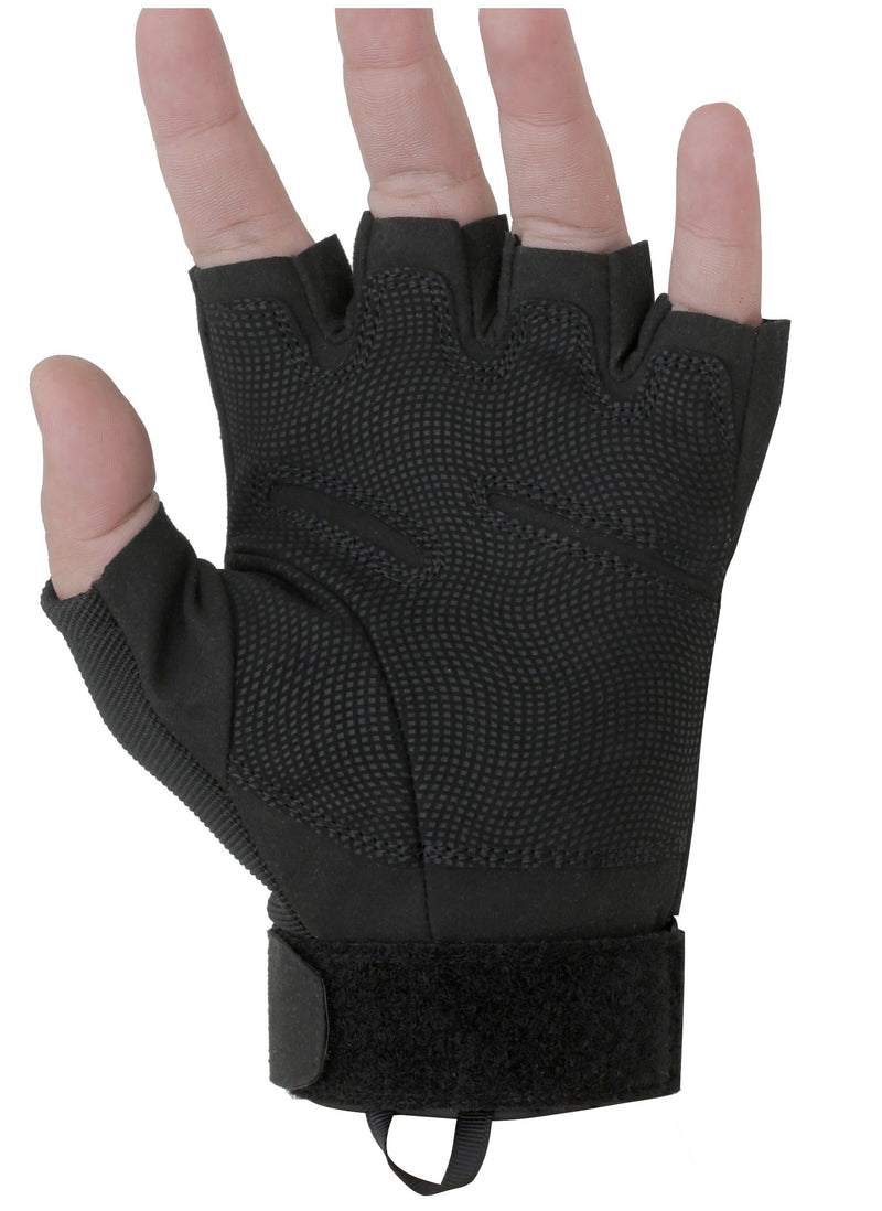 [AUSTRALIA] - Seibertron Adult Or Youth S.O.L.A.G Sports Outdoor Full Finger Gloves Fingerless Black XX-Large 