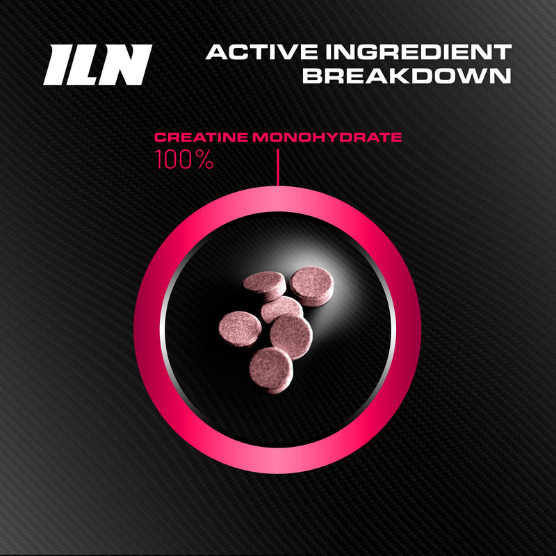 Chewable Creatine Tablets (Berry Flavour) - 3000mg Chewable Creatine Monohydrate Tablets - Creatine Chews - 180 Tablets - BeesActive Australia