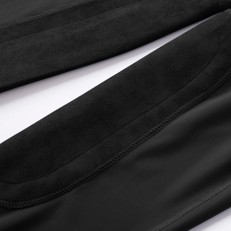 BALEAF Women's Riding Pants Equestrian Breeches Horse Riding Tights Knee-Patch Horseback Belt Loops UPF50+ 1-black X-Small - BeesActive Australia