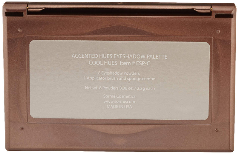 Sorme Cosmetics Collection Eyeshadow Palette Cool Hues - BeesActive Australia