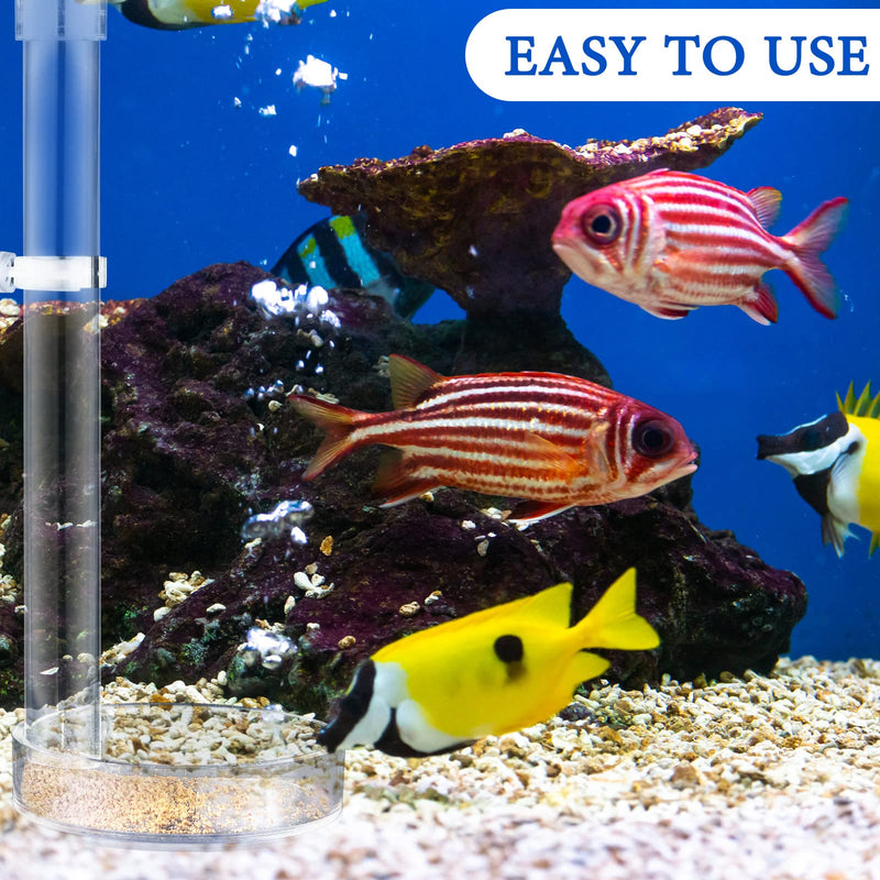 12 pieces Shrimp Feeding Tube and Dish Set, 4 Acrylic Shrimp Feeding Tube Shrimp Feeder Tube 8 Aquarium Shrimp Feeding Dish Clear Bowl Fish Tank Feeding Supplies for Shrimp Betta Tropical Fish, 2 Size - BeesActive Australia