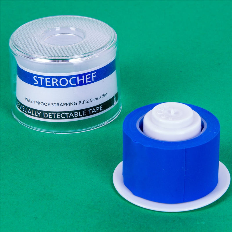 2X Rolls of Waterproof Kitchen Tape | Visually Identifiable - Excellent for Kitchen/Catering Use - BeesActive Australia