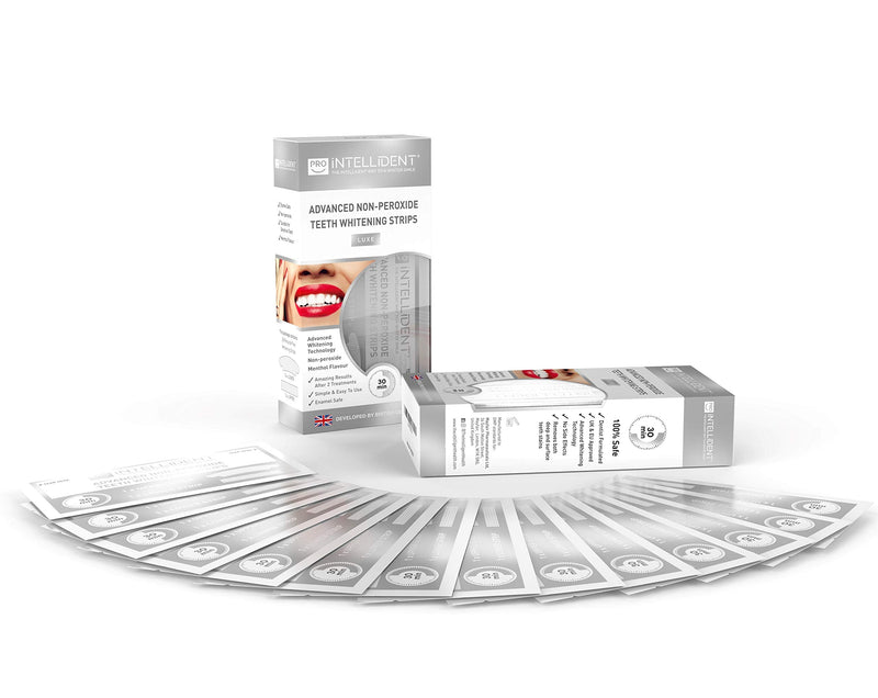Pro Intellident Teeth Whitening Strips | Home Teeth Whitening Strips Developed by British Dentists for Instant Results - BeesActive Australia