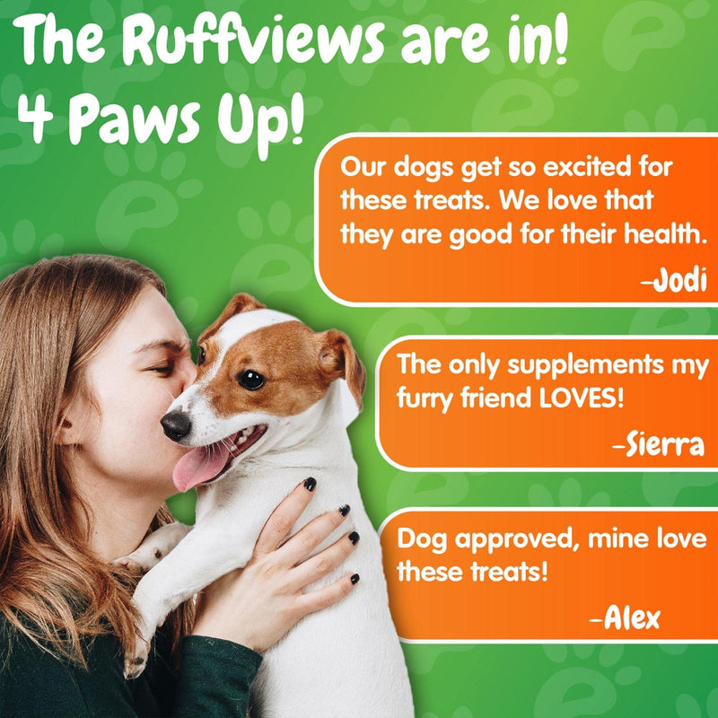 Inner Paw Probiotic Chews for Dogs – 120 Soft Chews Dog Vitamins and Supplements - Natural 2 Billion CFU Dog Digestive Enzymes -Delicious Chicken Flavor – Supports Gut and Immune Health - BeesActive Australia