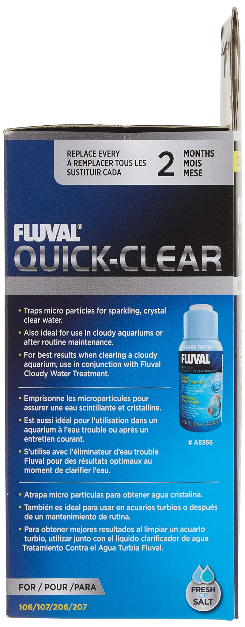 Fluval Quick-Clear Water Polishing Pads, Mechanical Filter Media for Aquariums 107/207 - BeesActive Australia