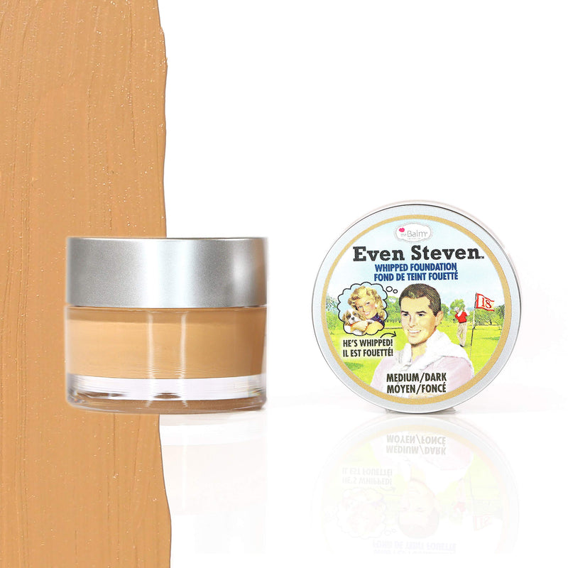 Even Steven Whipped Foundation, Ultra-Pigmented Formula, Medium Dark, Natural Matte Finish - BeesActive Australia