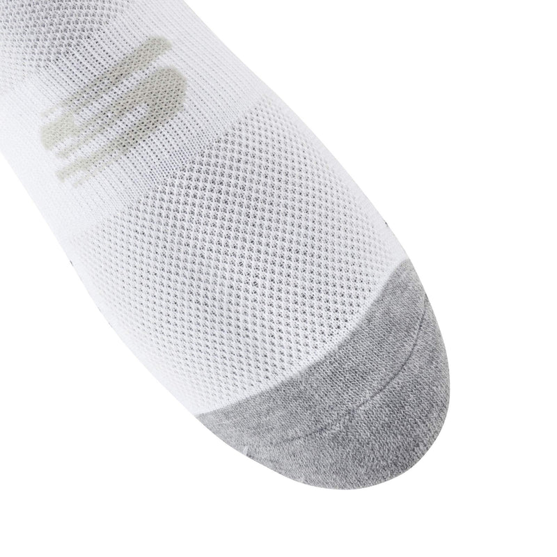 Skechers mens 6 Pack Low Cut Socks One Size White/Gray - BeesActive Australia
