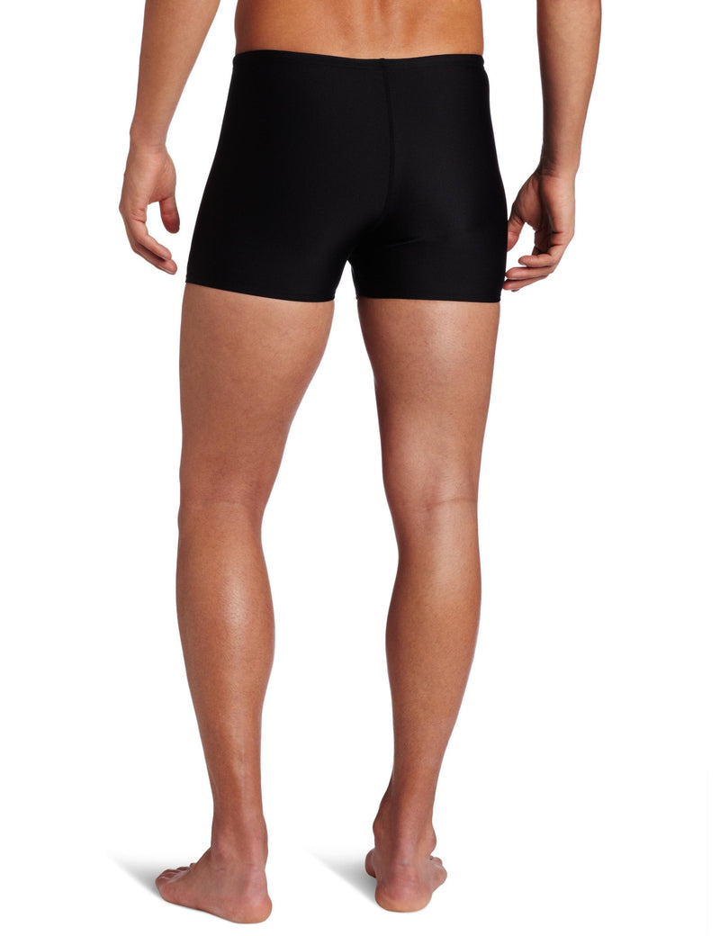 TYR Sport Men's Square Leg Short Swim Suit 34 Black - BeesActive Australia