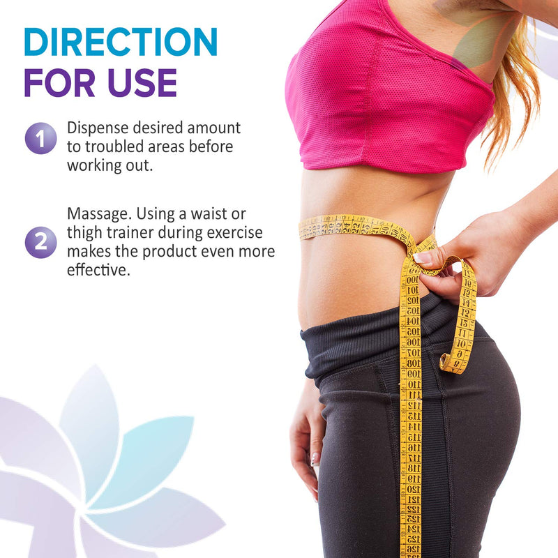 Diva Stuff Slimming Gel Cream For Use With Waist and Thigh Trainers - 4 Ounce - BeesActive Australia