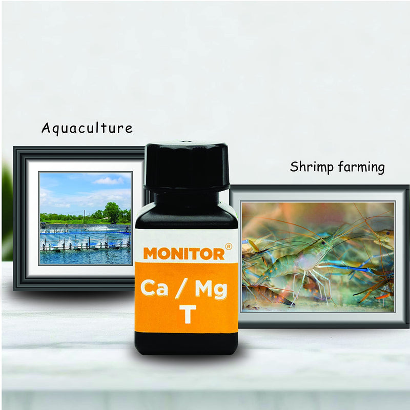 Monitor Calcium/Magnesium Low Salinity (0-5 PPT) Test KIT (120 Tests) - Monitor Aquarium and aquaculture Water Quality - BeesActive Australia