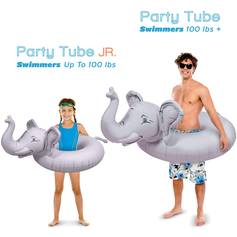 [AUSTRALIA] - GoFloats Elephant Pool Float Party Tube - Inflatable Rafts for Adults & Kids Party Tube Jr 