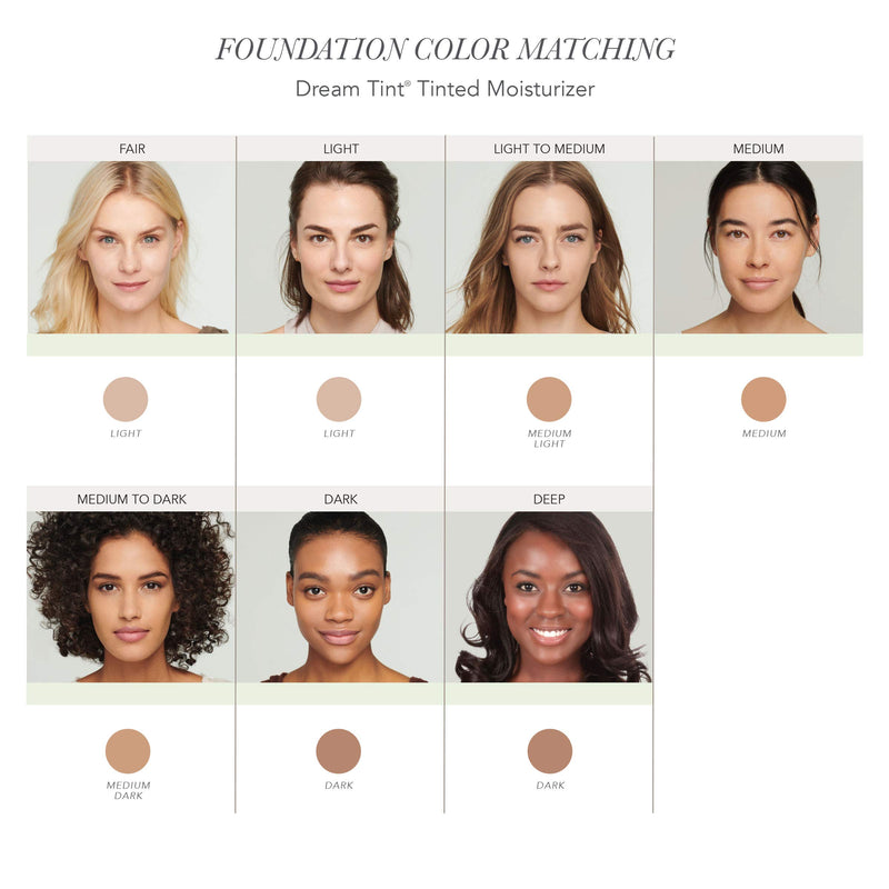 jane iredale Dream Tint Lightweight Tinted Moisturizer with SPF 15 Provides Sheer Coverage For All Skin Types Vegan & Cruelty-Free Makeup Medium Light - BeesActive Australia
