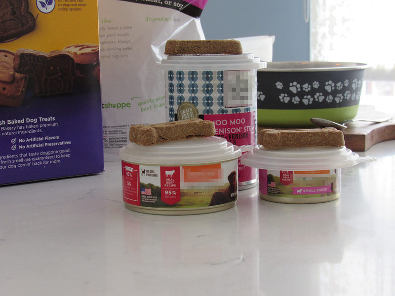 Smarter-Seal, Pet Food Can Lids, 4-Pack, Clear Color, For Dog and Cat Food, One Size Lid Fits Most Sizes - BeesActive Australia