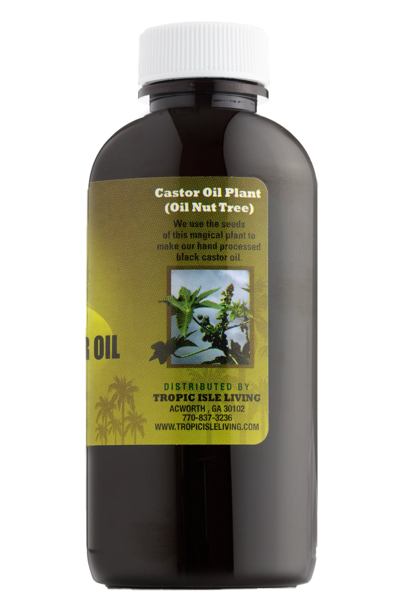 Tropic Isle Living - Jamaican Black Castor Oil - Plastic PET Bottle 4oz - BeesActive Australia